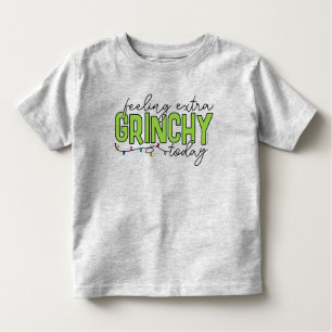 Camiseta De Bebé Grinch Sensación de picazón extra hoy 2