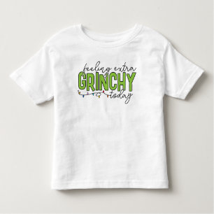 Camiseta De Bebé Grinch   Sensación de picazón extra hoy 4