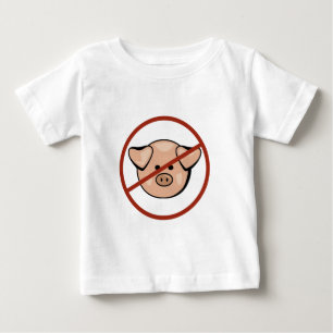 Camiseta De Bebé Gripe/cerdo de los cerdos