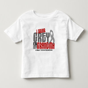 Camiseta De Bebé Gris del desgaste del tumor cerebral I para mi