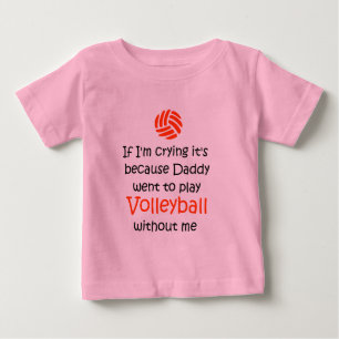 Camiseta De Bebé Grito de VolleyChick VolleyBaby