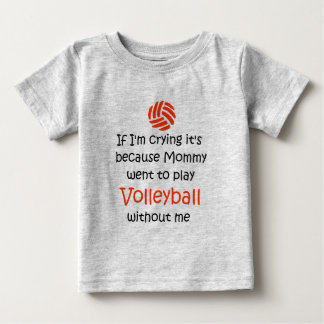 Camiseta De Bebé Grito de VolleyChick VolleyBaby
