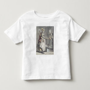 Camiseta De Bebé Gritos de Londres: Una lechera, c.1759 (pluma y