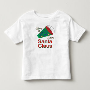 Camiseta De Bebé Gritos para Santa Claus