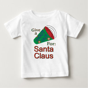 Camiseta De Bebé Gritos para Santa Claus
