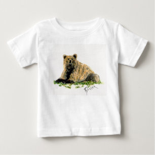 Camiseta De Bebé Grizzly Bear Toddler Long Sleeve