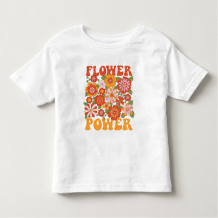 Camiseta De Bebé Groovy Flower Power Graphic