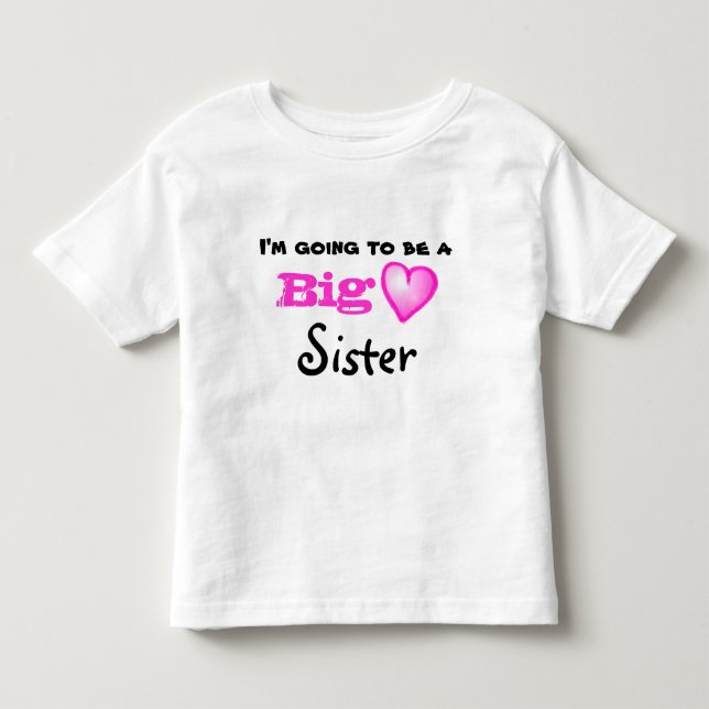 Camiseta De Bebé Grote zus voor de toekomst shirt (Anverso)