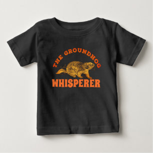 Camiseta De Bebé Groundhog Whisperer - Día de la Marmota