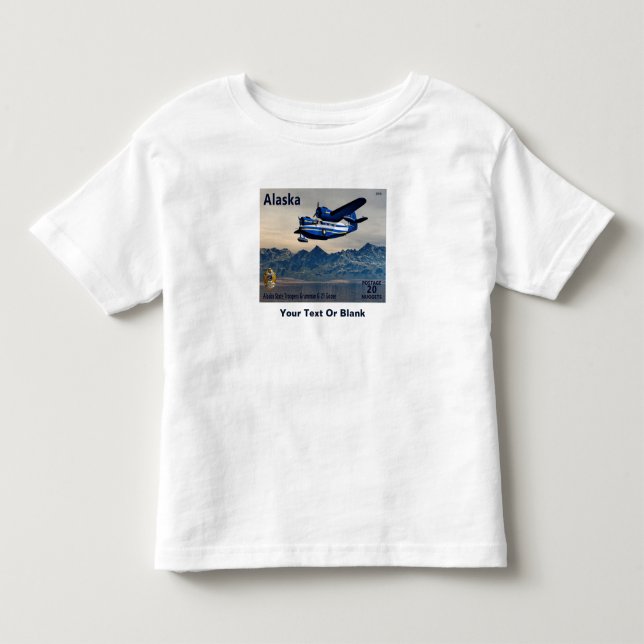 Camiseta De Bebé Grumman G-21 Ganso - Franqueo de Alaska (Anverso)
