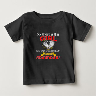 Camiseta De Bebé Grumpa Lover| A esta chica le gusta el abuelo