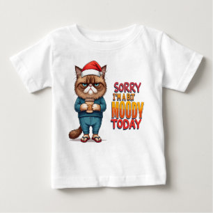 Camiseta De Bebé Grumpy Cat Navidades Mood