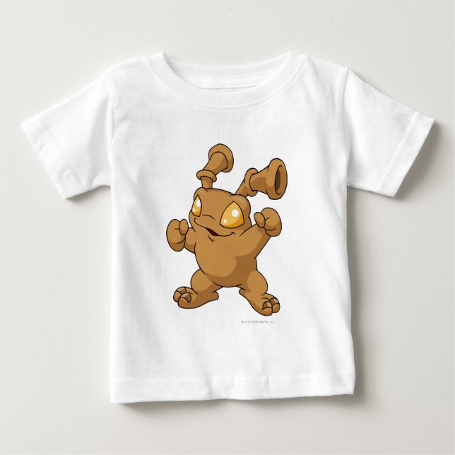 Camiseta De Bebé Grundo Brown (Anverso)
