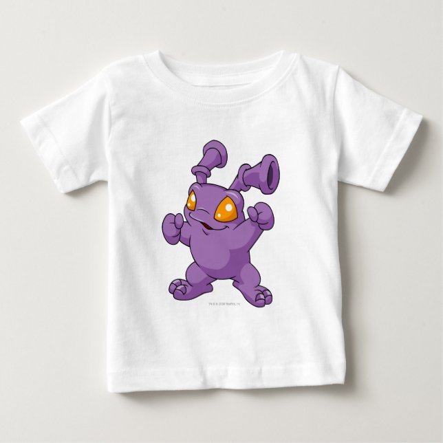 Camiseta De Bebé Grundo Purple (Anverso)