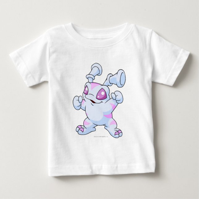 Camiseta De Bebé Grundo rayado (Anverso)