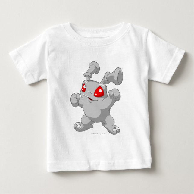 Camiseta De Bebé Grundo Silver (Anverso)