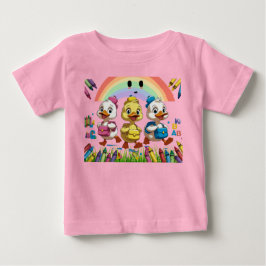Camiseta De Bebé "¡Gruñendo en el jardín de infantes!" – Diseño de 