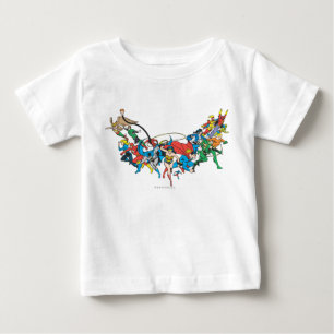 Camiseta De Bebé Grupo 2 de la Liga de Justicia