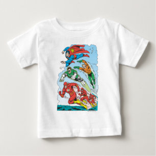 Camiseta De Bebé Grupo 3 de la Liga de Justicia