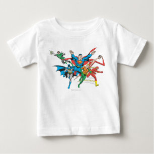 Camiseta De Bebé Grupo 4 de la Liga de Justicia