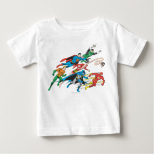 Camiseta De Bebé Grupo 5 de la Liga de la Justicia
