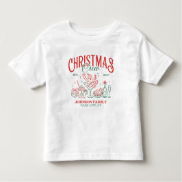Camiseta De Bebé Grupo de familia coincidente de equipos de Navidad