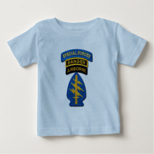 Camiseta De Bebé Grupo de Fuerzas Especiales Berets Verdes SF SOF S