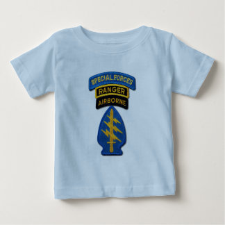 Camiseta De Bebé Grupo de Fuerzas Especiales Berets Verdes SF SOF S