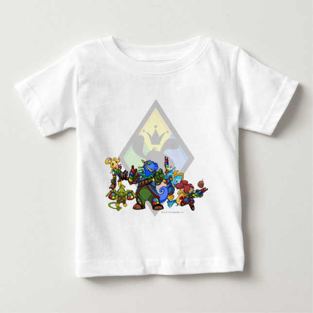 Camiseta De Bebé Grupo de islas de Roo del equipo (Anverso)