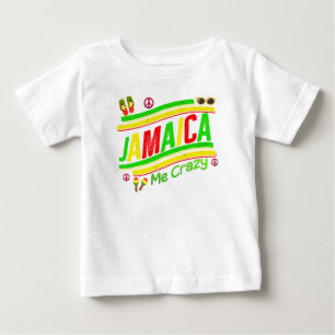 Camiseta De Bebé Grupo de vacaciones de crucero loco de Jamaica Me 