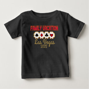 Camiseta De Bebé Grupo de vacaciones de la familia Las Vegas 