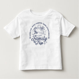 Camiseta De Bebé Grupo de Viaje Familiar personalizado con vacacion