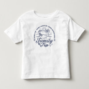Camiseta De Bebé Grupo de Viaje Familiar personalizado con vacacion