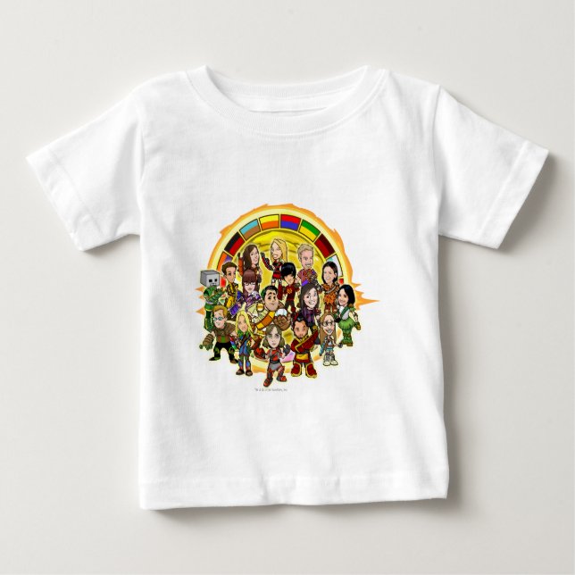 Camiseta De Bebé Grupo del equipo de la Copa Altador (Anverso)