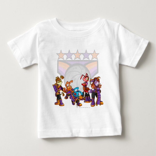 Camiseta De Bebé Grupo Team Kreludor (Anverso)