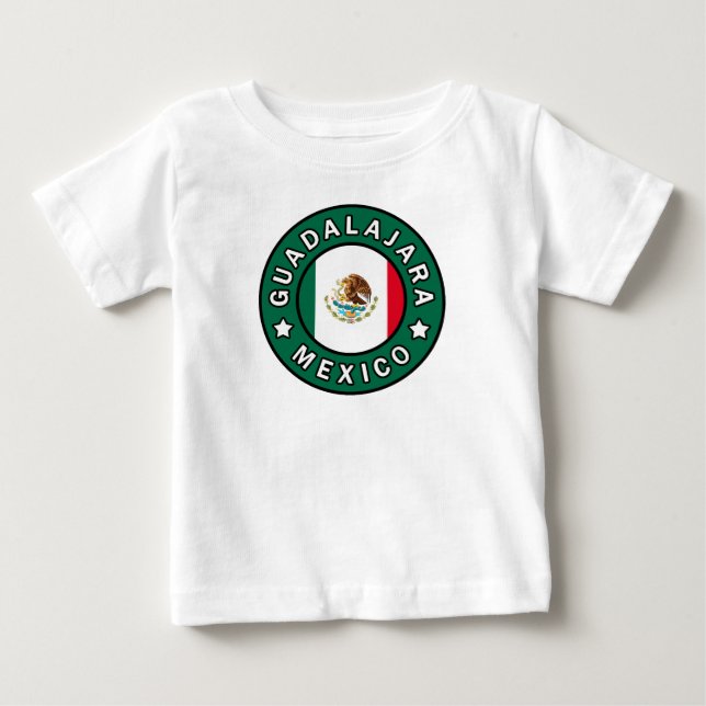 Camiseta De Bebé Guadalajara México (Anverso)