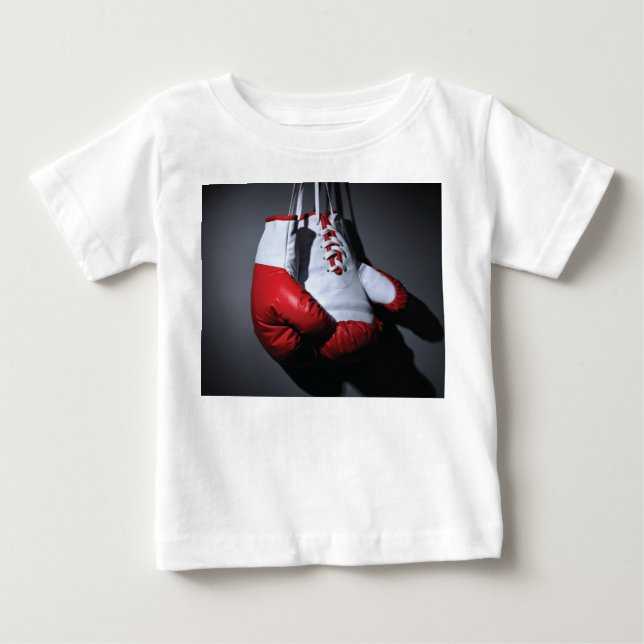 Camiseta De Bebé Guantes de boxeo (Anverso)