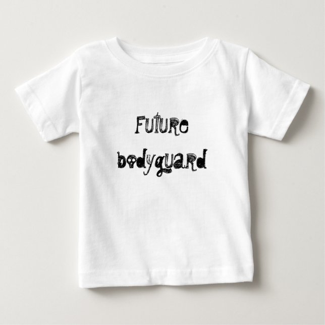 Camiseta De Bebé Guardaespaldas futuro (Anverso)