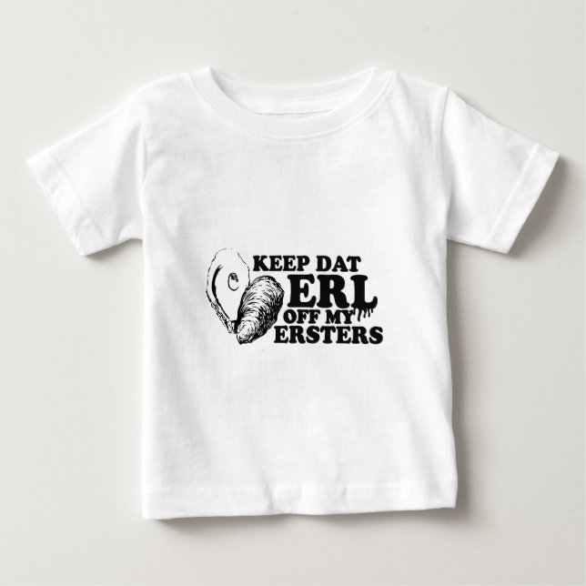 Camiseta De Bebé Guarde Dat Erl de mi Ersters (Anverso)