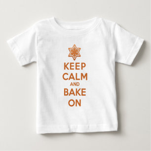 Camiseta De Bebé Guarde la calma y cueza encendido