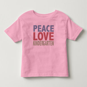 Camiseta De Bebé Guardería del amor de la paz