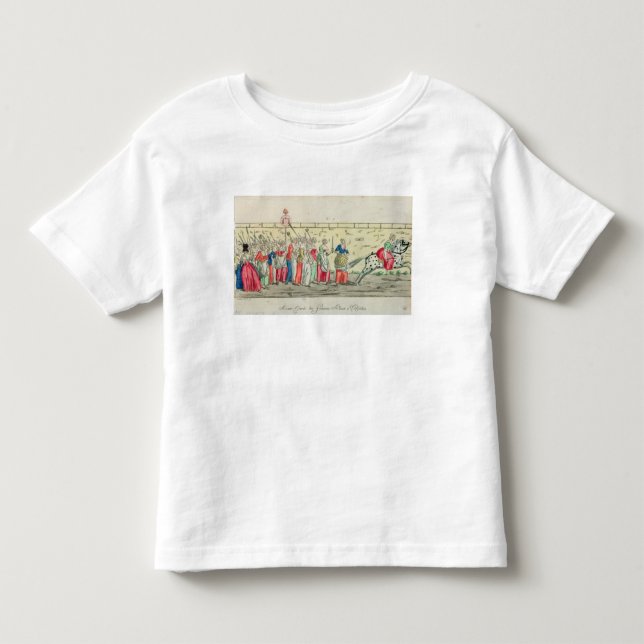 Camiseta De Bebé Guardia avanzado de las mujeres que van a (Anverso)