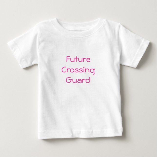 Camiseta De Bebé Guardia de travesía futuro (Anverso)