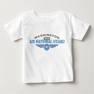 Camiseta De Bebé Guardia Nacional del Aire de Washington