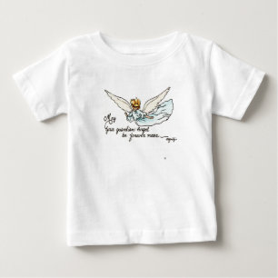 Camiseta De Bebé Guardian Angel Watercolor Graceites cerca