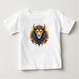 Camiseta De Bebé Guardianes a la luz de la luna – León cósmico.
