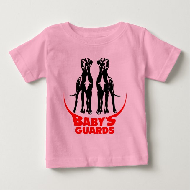 Camiseta De Bebé Guardias de Bebé (Anverso)
