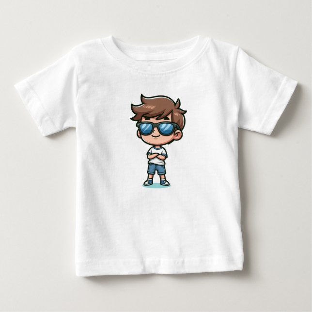 Camiseta De Bebé Guay Boy Swag (Anverso)