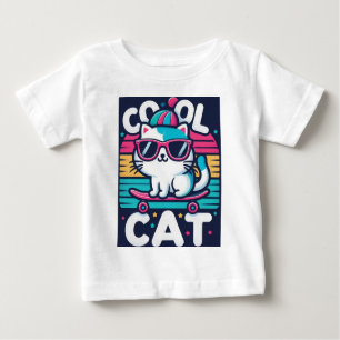 Camiseta De Bebé Guay Cat