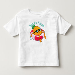 Camiseta De Bebé Guay Chill Pineapple